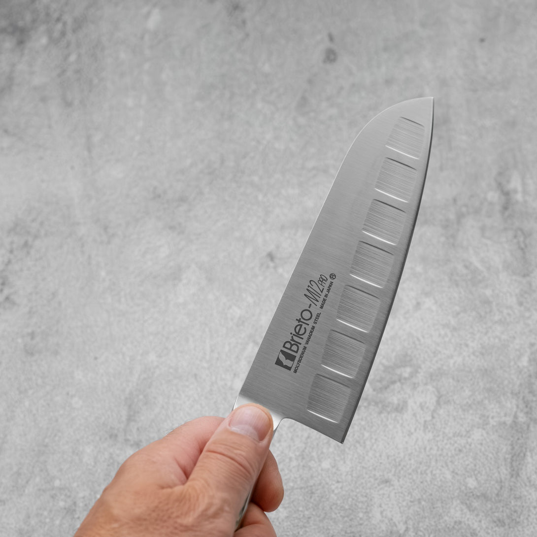 Brieto M12 Pro Santoku 160mm Stainless Steel - Kamimoto EU