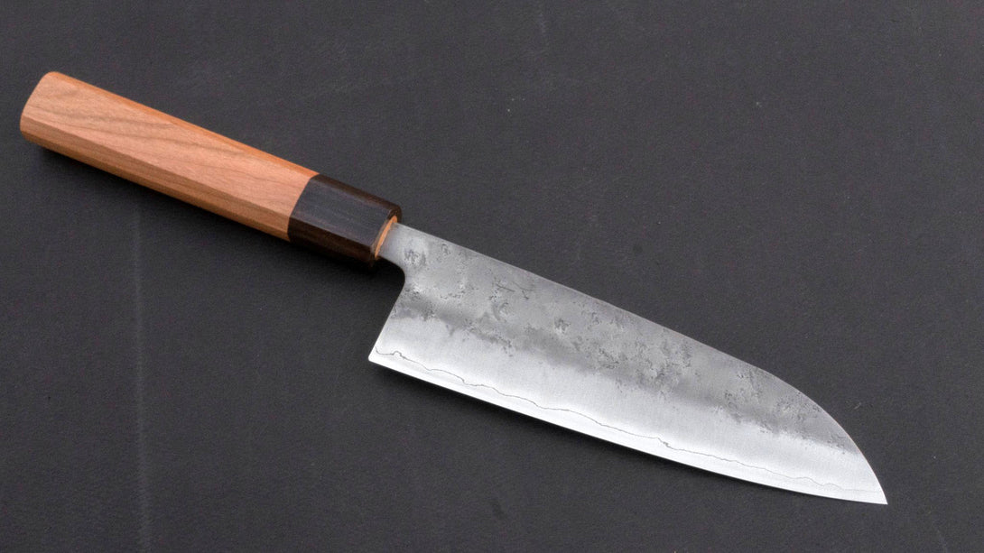 Futana S3 Nashiji Santoku 170mm Cherry Wood Handle - Kamimoto EU