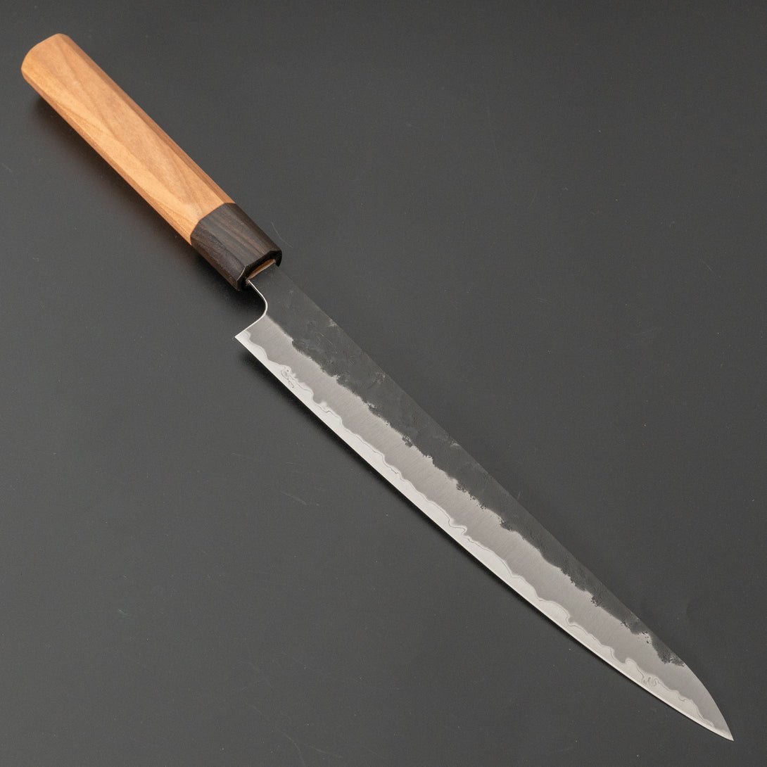 Futana SB Kuro Nashiji Sujihiki Cherry Wood Handle - Kamimoto EU