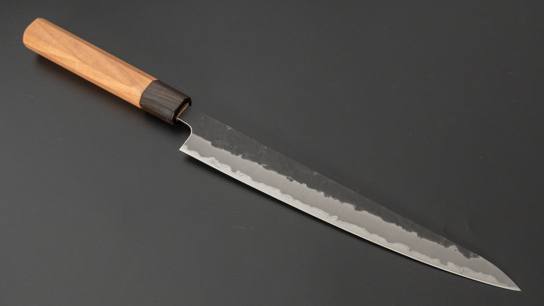 Futana SB Kuro Nashiji Sujihiki Cherry Wood Handle - Kamimoto EU