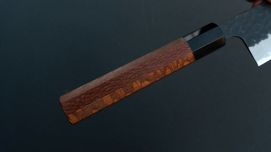 Futana SB Kuro Tsuchime Gyuto 210mm Lacewood Handle - Kamimoto EU