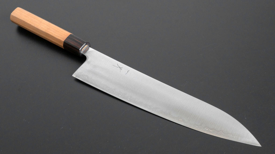 Futana SB Migaki Gyuto 240mm Cherry Wood Handle - Kamimoto EU