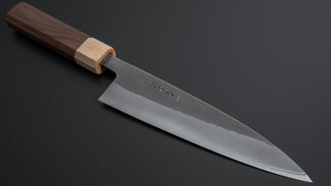 TD Blue #2 Stainless Clad Kurouchi Petty 150mm - Kamimoto EU