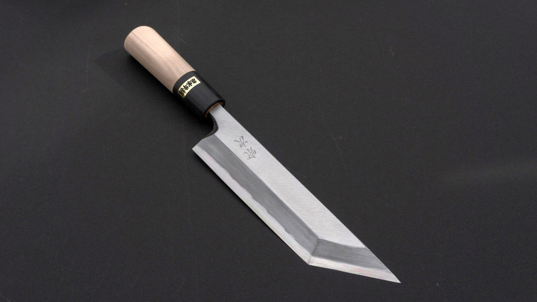 Morihei Munetsugu White #2 Edo Saki 180mm Ho Wood Handle - Kamimoto EU