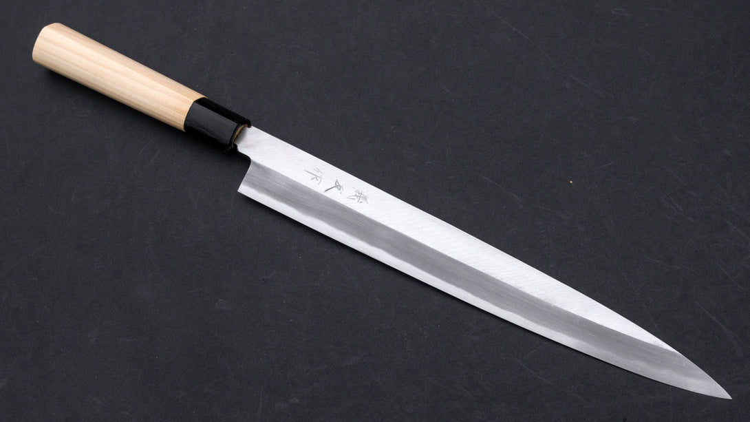 Morihei Yoshitomo Yanagiba 270mm Poplar Handle - Kamimoto EU