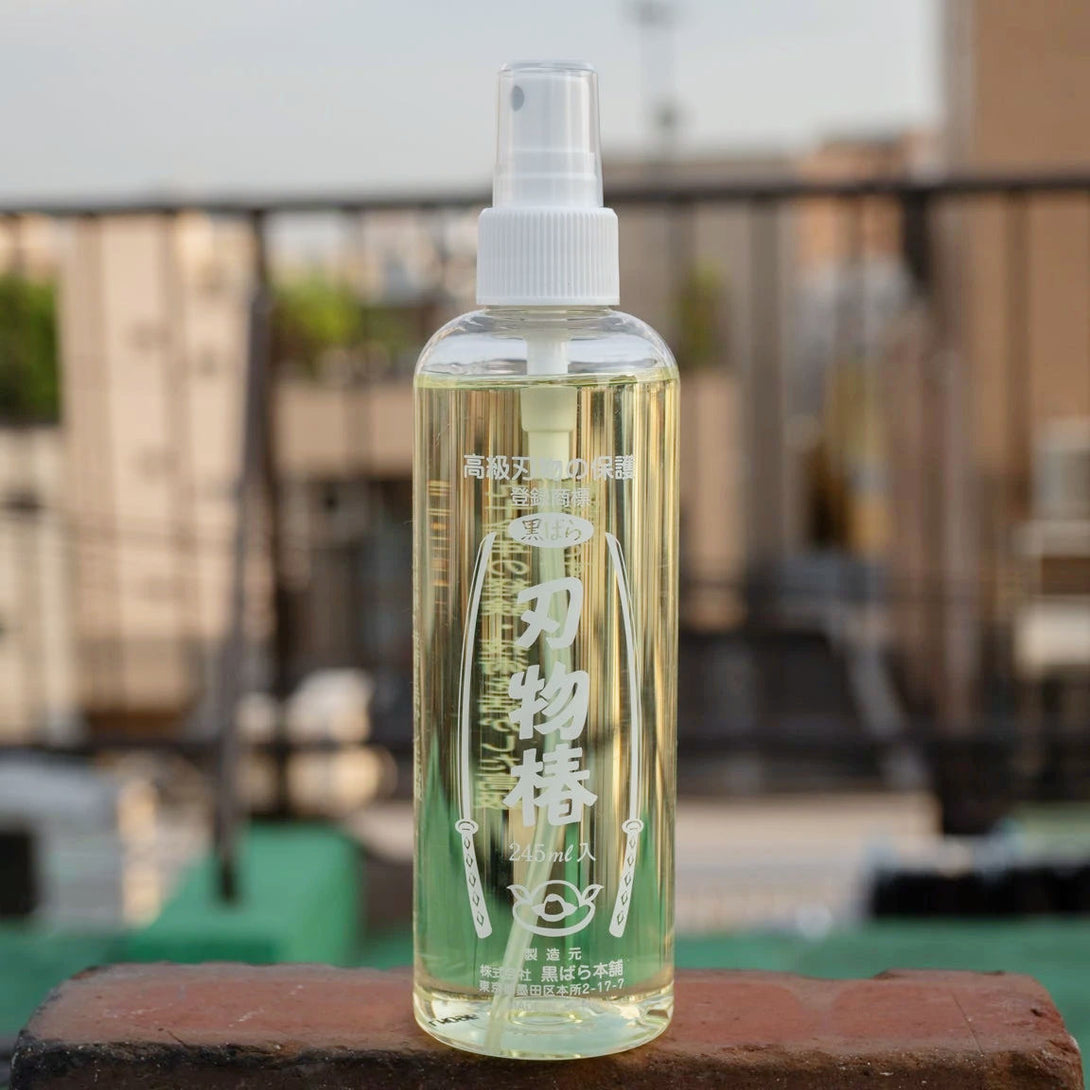 Kurobara Tsubaki Oil 200ml with atomizer - Kamimoto EU